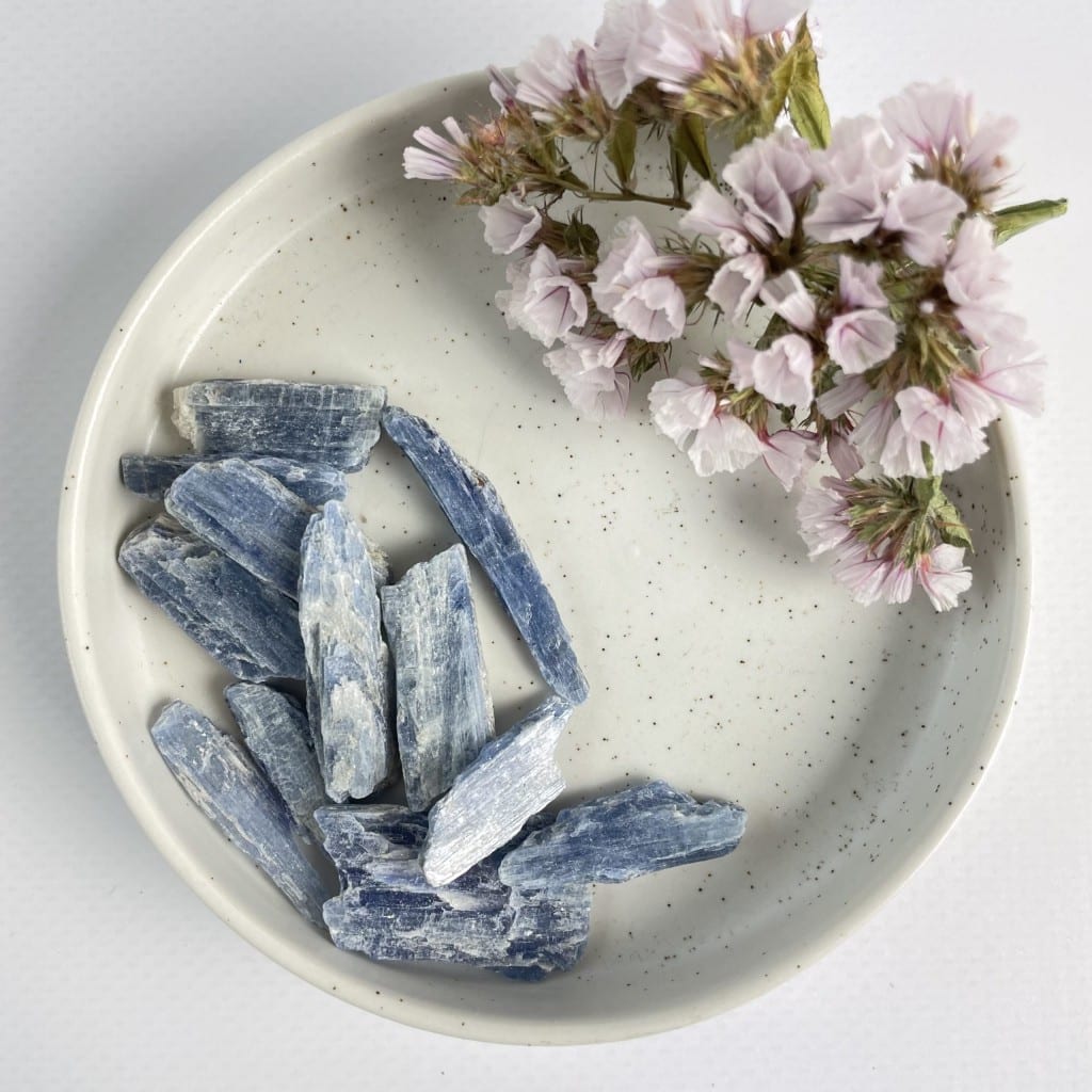 Kyaniet blauw ruw 30 gram
