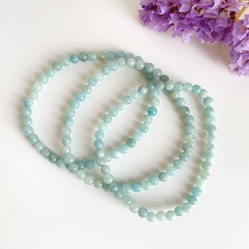 Armband amazoniet 4mm