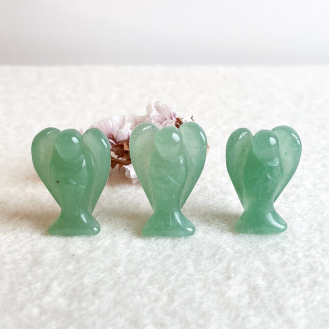 Engel groene aventurijn 2,5cm