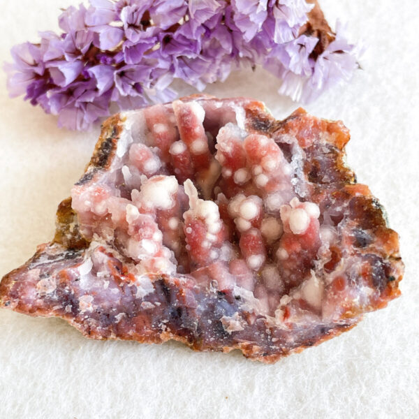 Roze bothryodaal chalcedoon 2