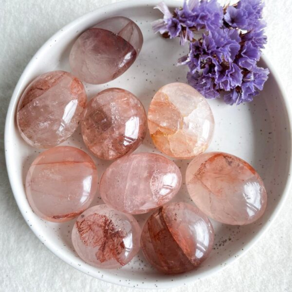 Hematietkwarts 'red healer' zaksteen