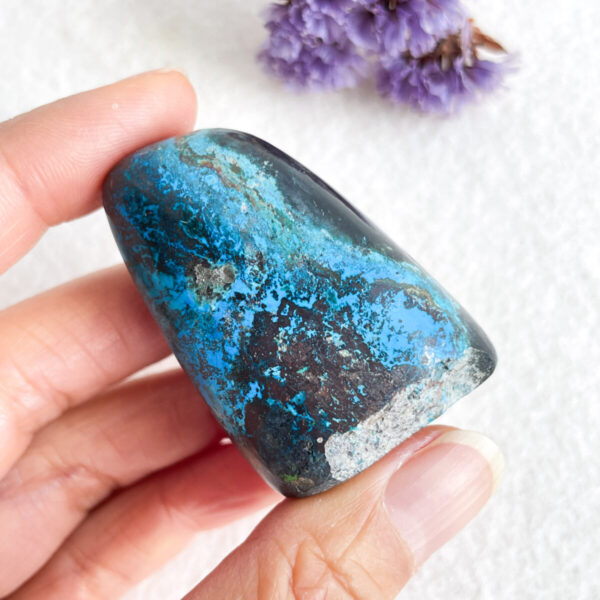 Chrysocolla sculptuur 3