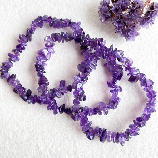 Splitarmband amethist