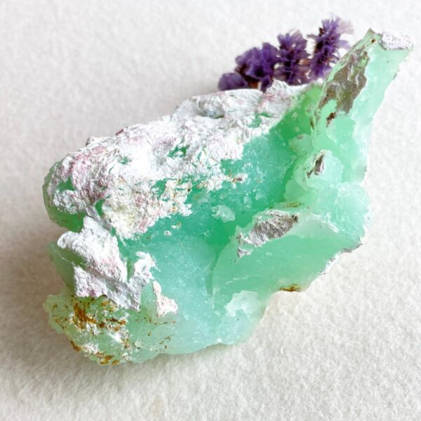 Chrysopraas ruw 1