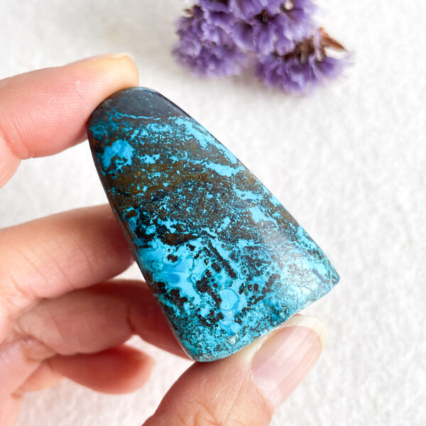 Chrysocolla sculptuur 5