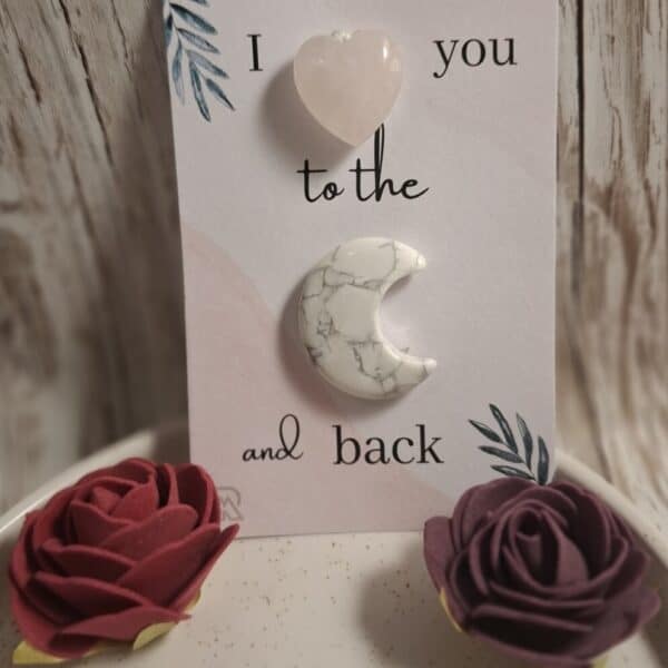 Howliet&Rozenkwarts setje Valentijn