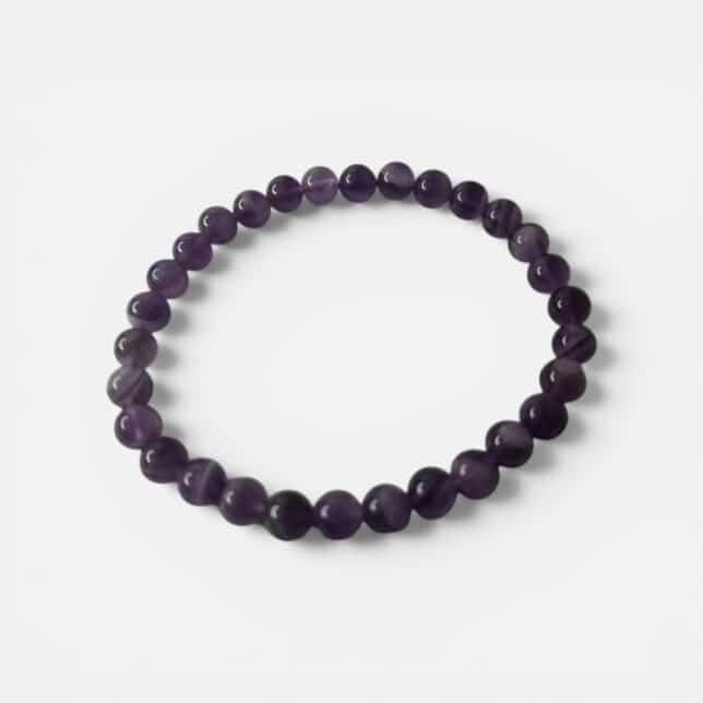 Granaat Extra Kogelarmband 6mm