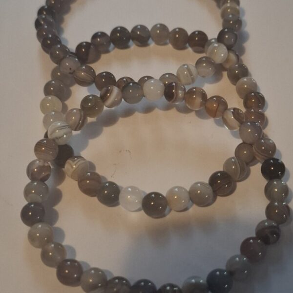 Botswana agaat kogelarmband 6mm